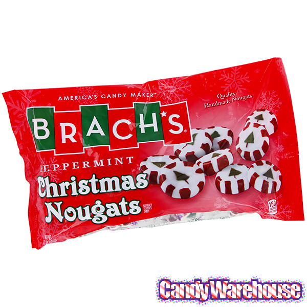Christmas Nougat Candy
 Brach s Peppermint Christmas Tree Nougats 40 Piece Bag