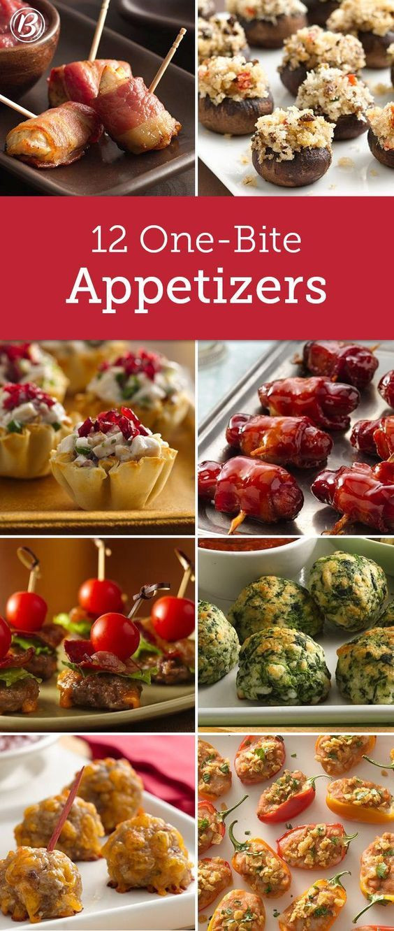 Christmas Party Appetizers Finger Foods
 13 e Bite Appetizers in 2019 Make It A Meal