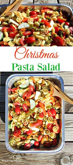 Christmas Pasta Salad
 Best Colored Pasta Shells Recipe on Pinterest