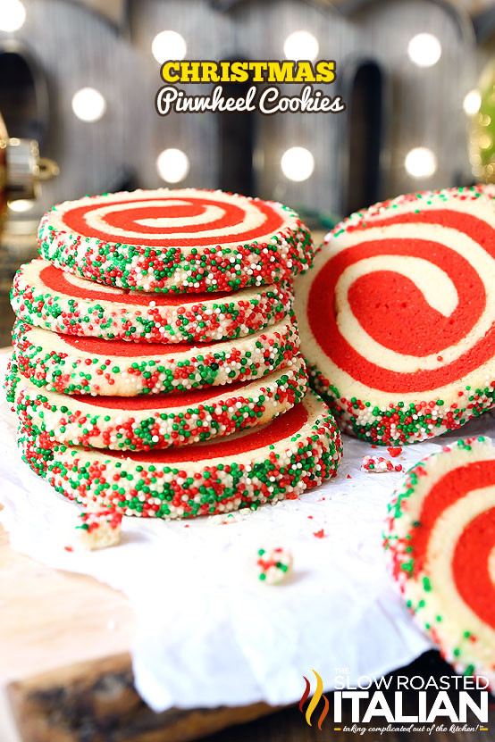 Christmas Pinwheel Cookies
 Christmas Pinwheel Sugar Cookies
