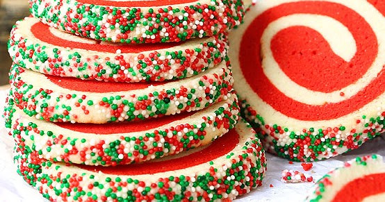 Christmas Pinwheel Cookies
 Christmas Pinwheel Sugar Cookies With VIDEO