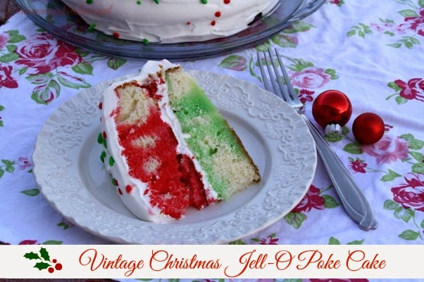 Christmas Poke Cake
 Mommy s Kitchen Recipes From my Texas Kitchen Vintage