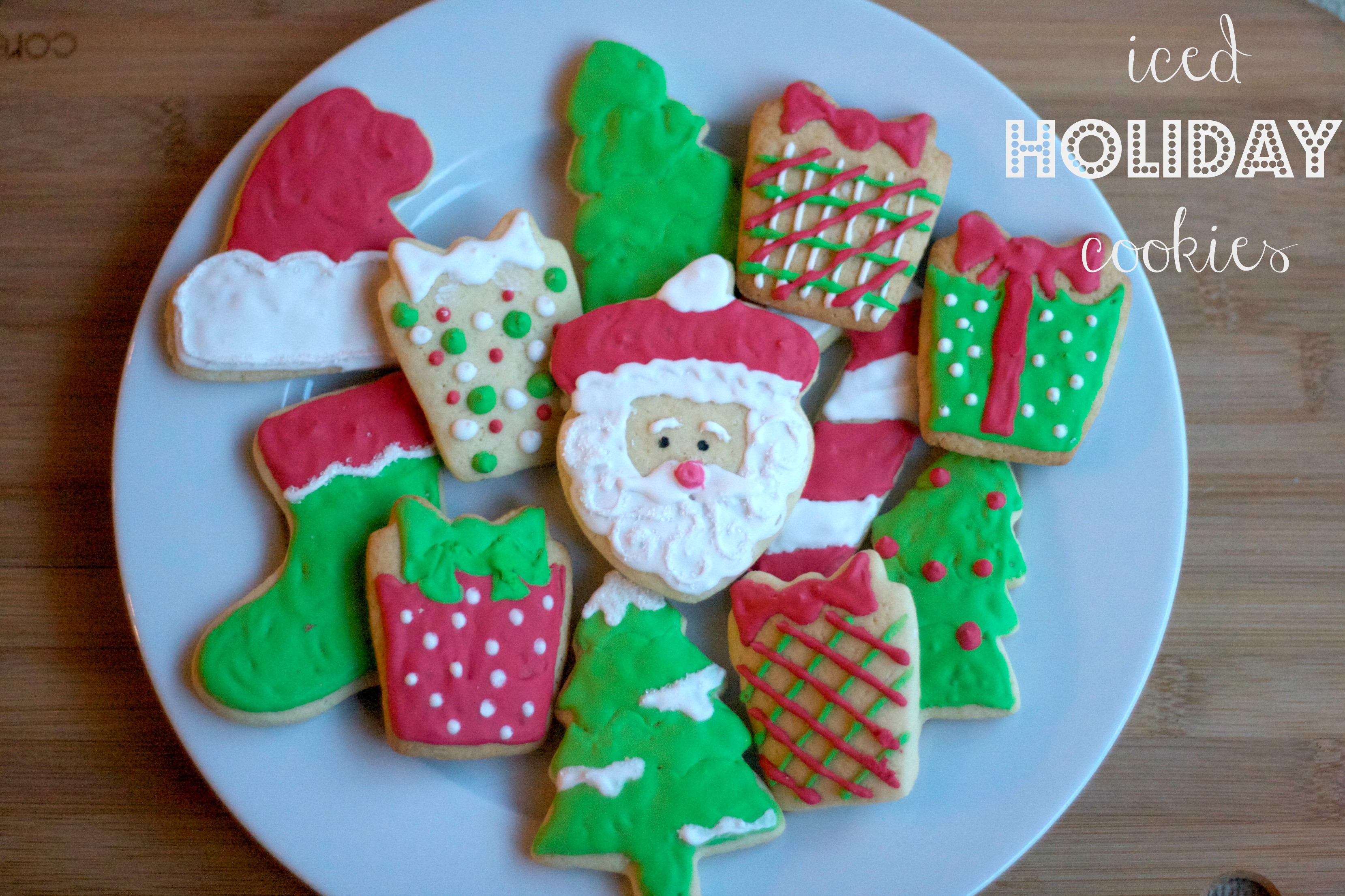 Christmas Present Cookies
 Lessons in cookie decorating