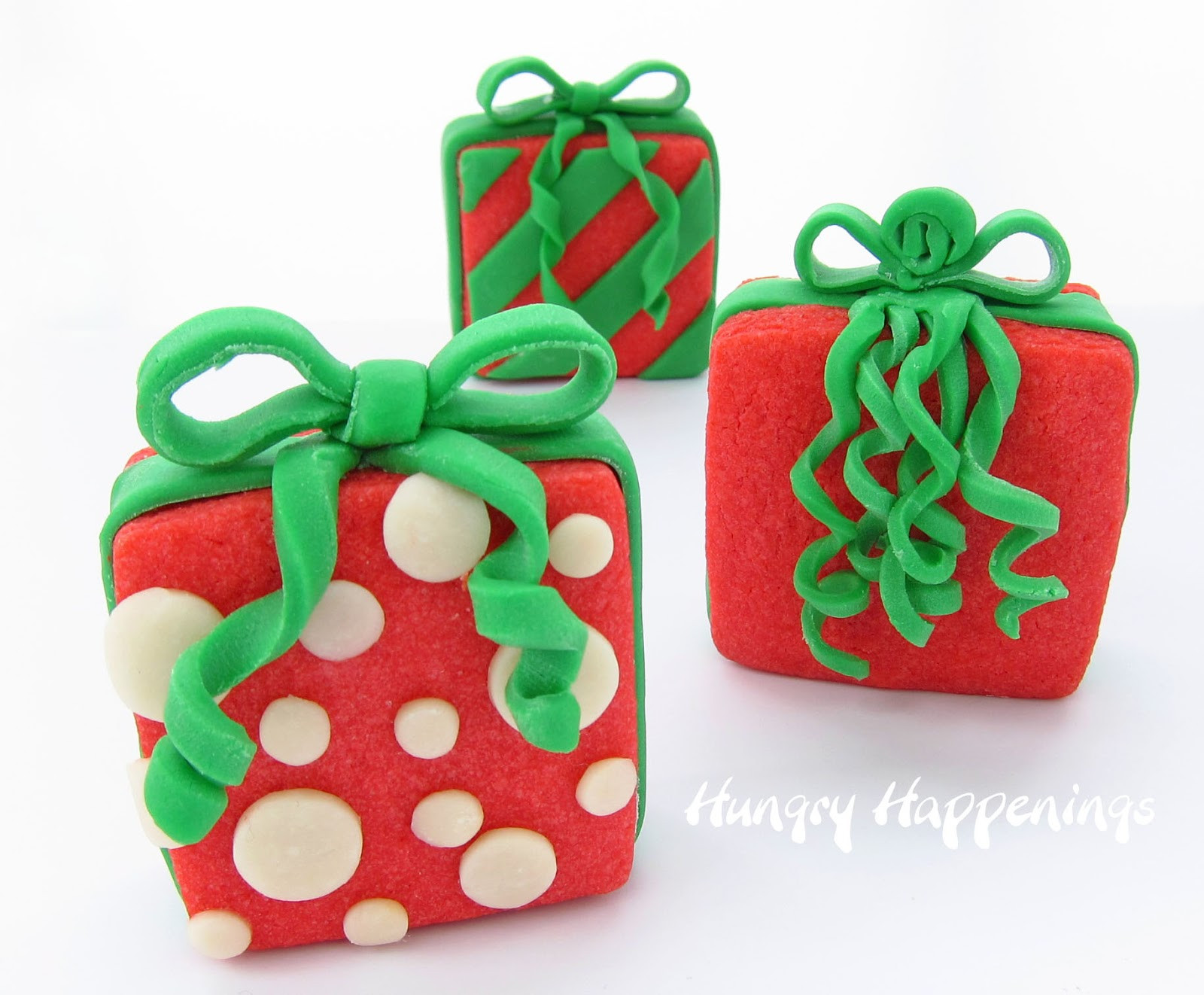 Christmas Present Cookies
 Candy Filled Christmas Present Cookies Hungry Happenings
