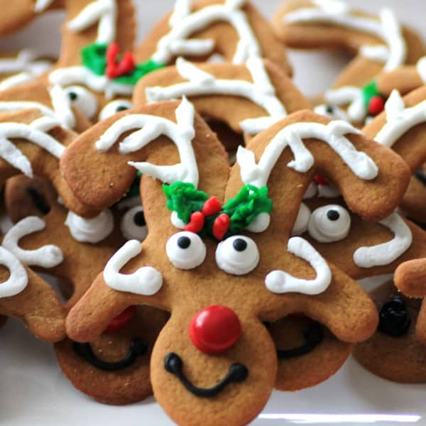 Christmas Reindeer Cookies
 26 Freezable Christmas Cookie Recipes