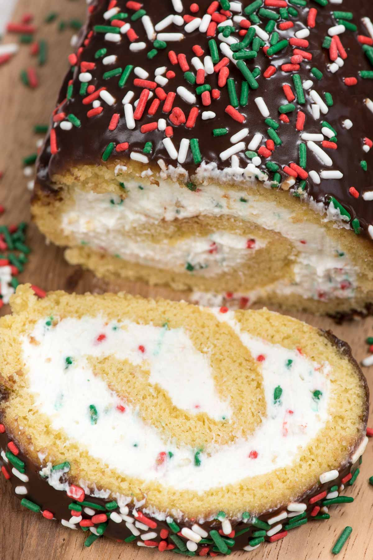 Christmas Roll Cakes
 Christmas Cake Roll Crazy for Crust