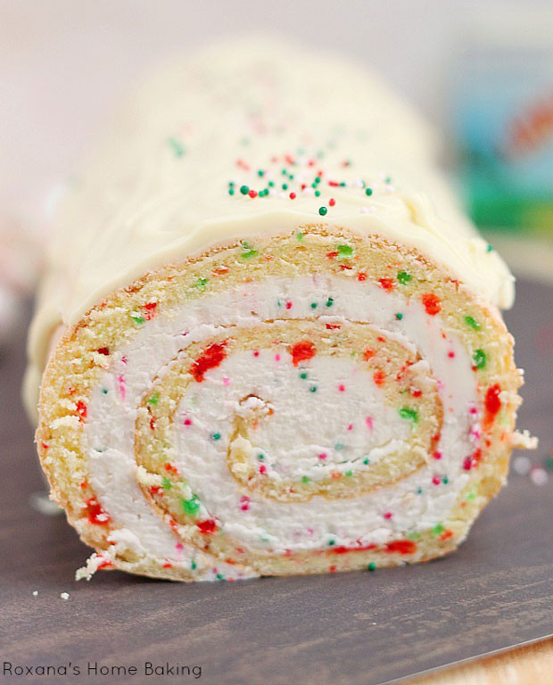 Christmas Roll Cakes
 Christmas Vanilla Roll Cake Recipe RecipeChart