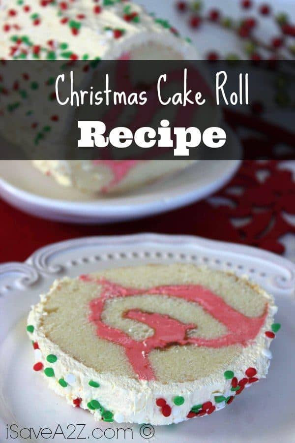 Christmas Roll Cakes
 Christmas Cake Roll iSaveA2Z