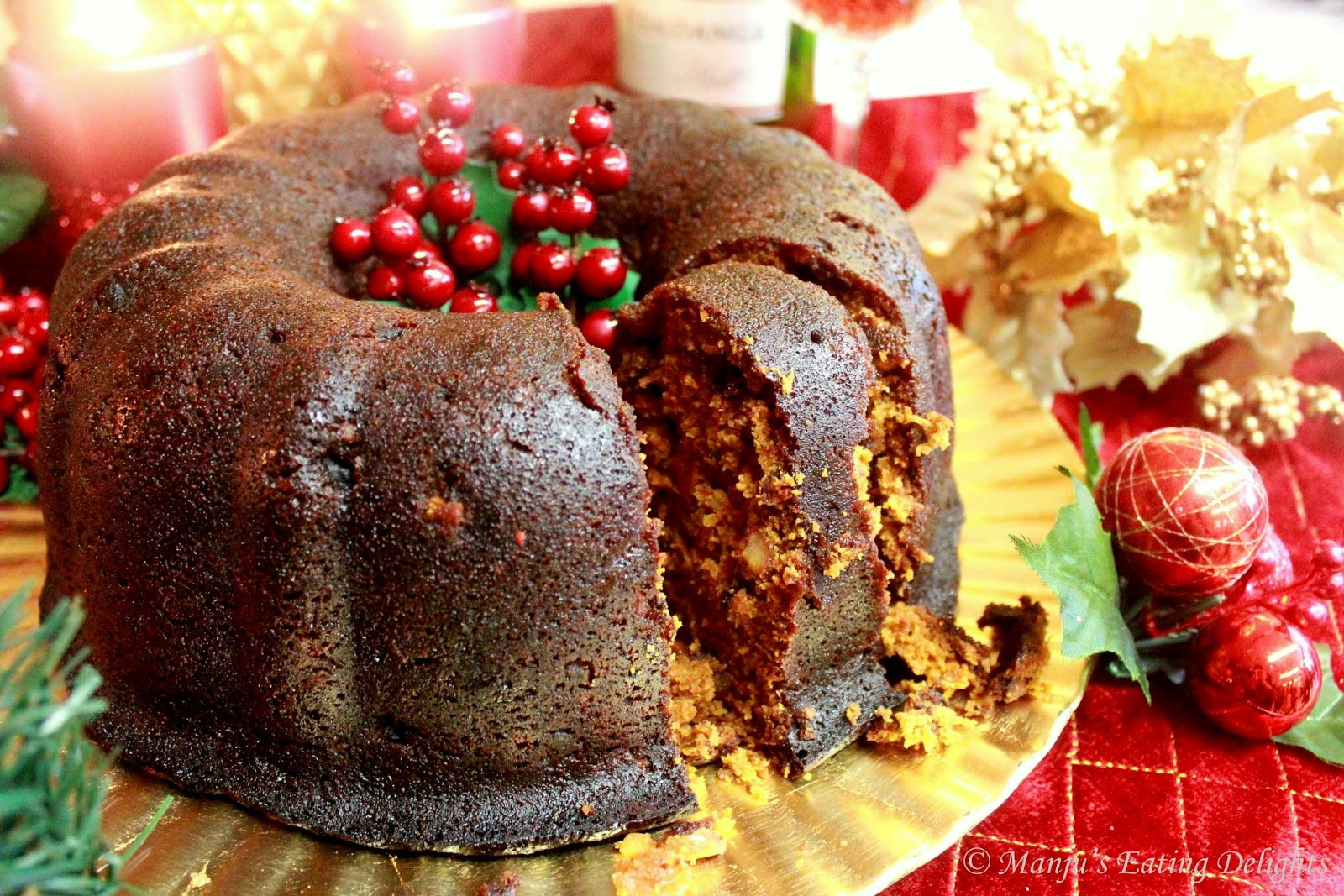 Christmas Rum Cakes
 Manju s Eating Delights Traditional Christmas Fruit Cake
