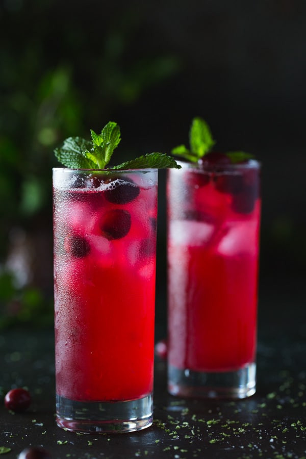Christmas Rum Drinks
 Cranberry and Mint Rum Punch Foolproof Living
