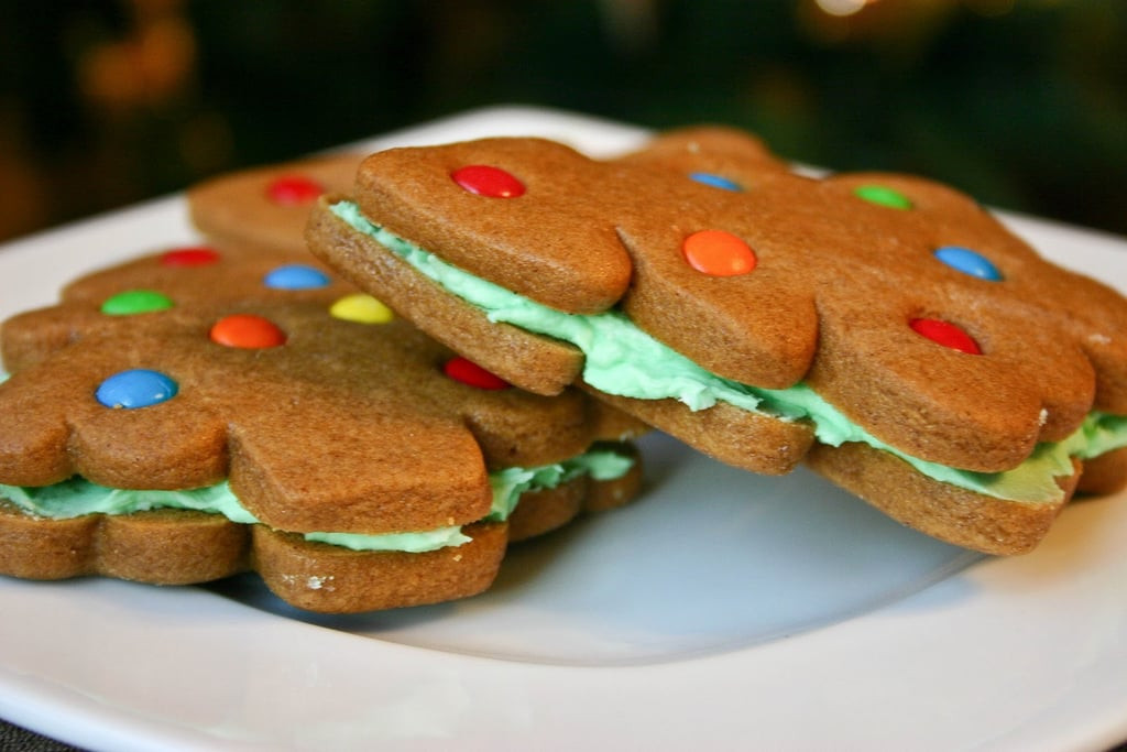 Christmas Sandwich Cookies
 Gingerbread Sandwich Cookies