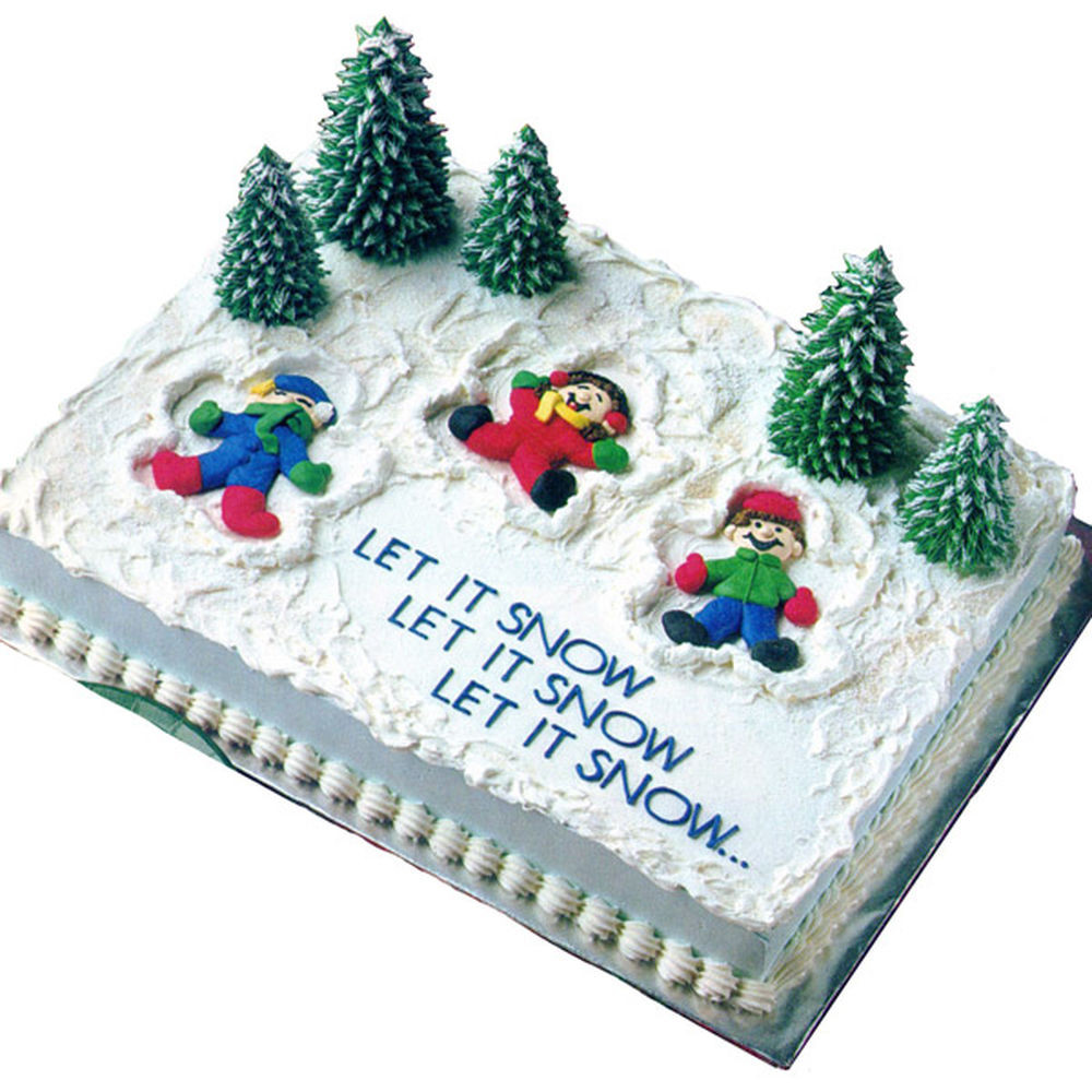 Christmas Sheet Cake Ideas
 Snow Much Fun Cake