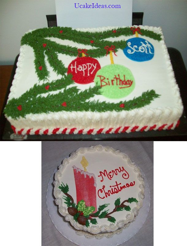 Christmas Sheet Cake Ideas
 Christmas Cake Decorating Ideas between the Appearance