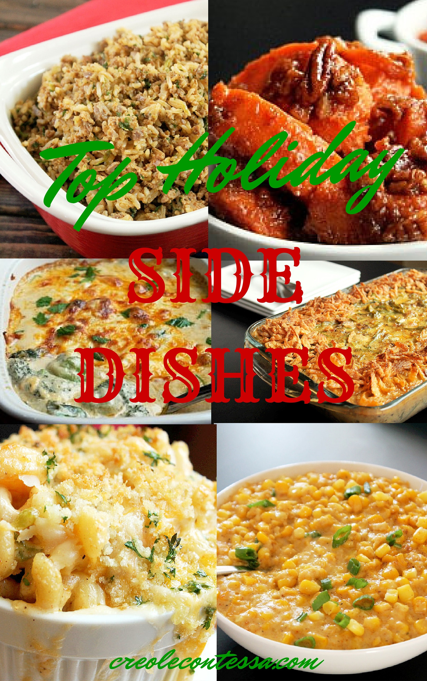 Christmas Side Dishes
 Holiday Side Dishes Creole Contessa