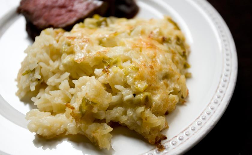 Christmas Side Dishes With Ham
 Cheesy Baked Rice Ham for the Holidays Side Dish