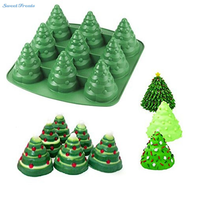 Christmas Silicone Baking Molds
 Aliexpress Buy Sweettreats 3D Christmas Tree Fondant