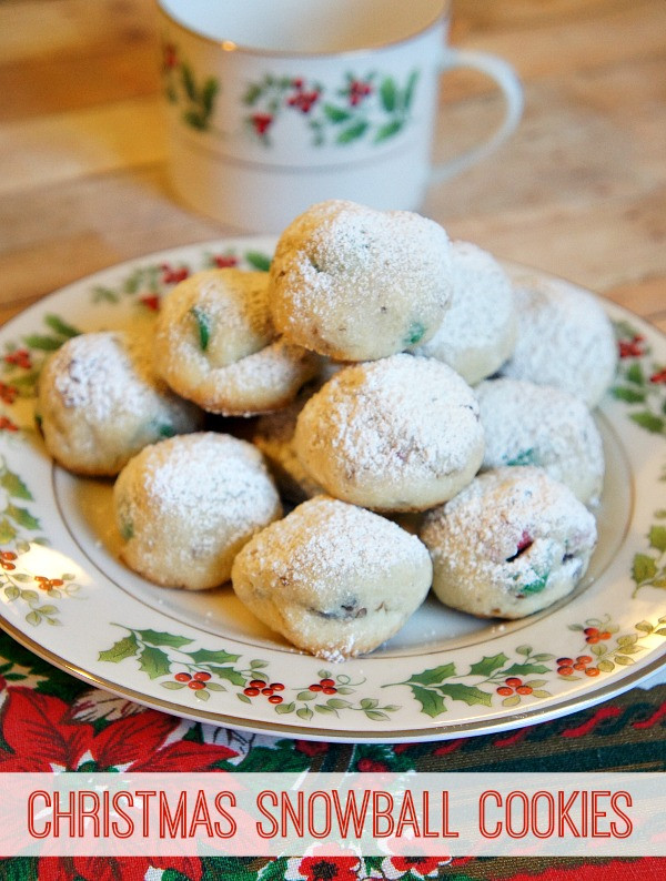 Christmas Snowball Cookies
 Easy Homemade Christmas Snowball Cookies Recipe The