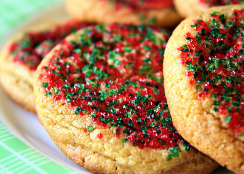 Christmas Sprinkle Cookies
 Festive Christmas Sprinkle Sugar Cookies s