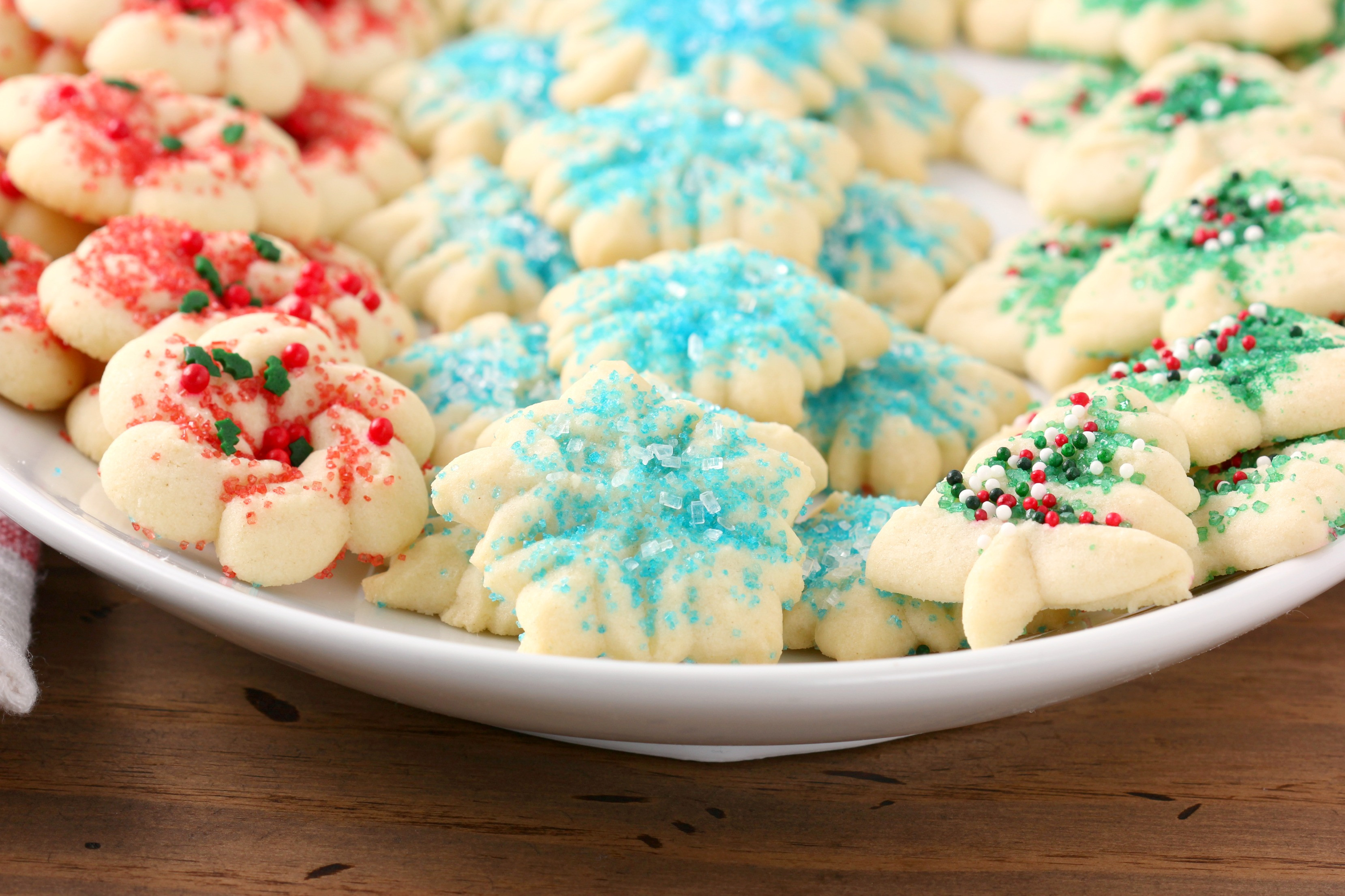 Christmas Spritz Cookies
 Classic Spritz Cookies A Kitchen Addiction