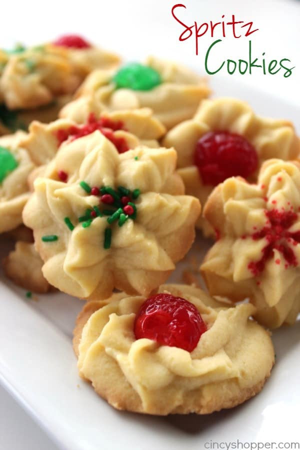 Christmas Spritz Cookies Recipes
 Traditional Spritz Cookies CincyShopper