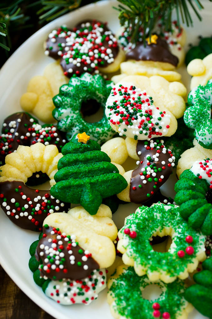 Christmas Spritz Cookies Recipes
 Cream Cheese Spritz Cookies Dinner at the Zoo
