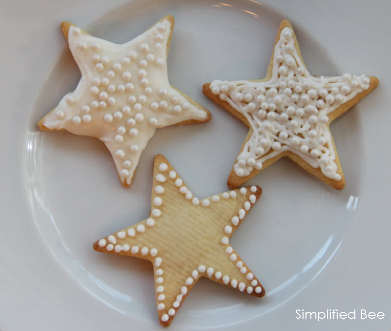 Christmas Star Cookies
 Simplified Bee Sugar Star Cookies Simplified Bee