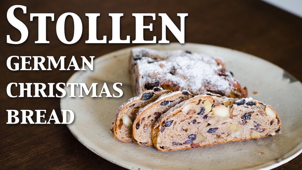 Christmas Stollen Bread
 Stollen german christmas bread vegan ☆ シュトレン