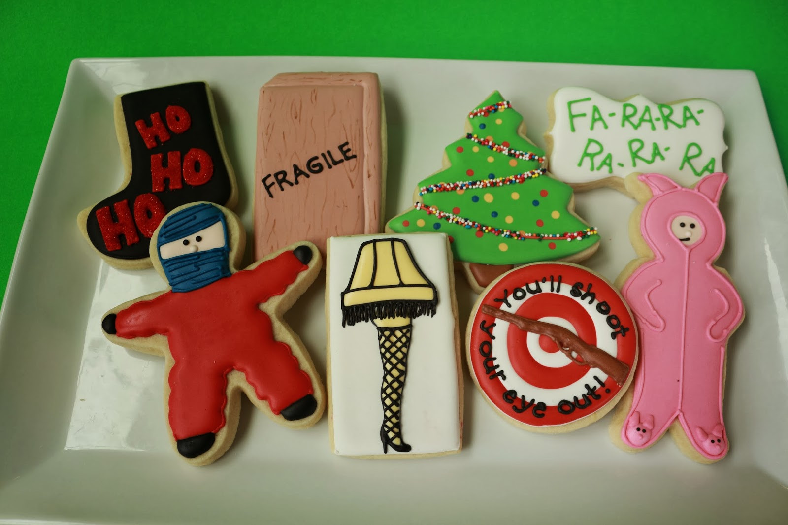 Christmas Story Cookies
 Jaclyn s Cookies Christmas Cookies