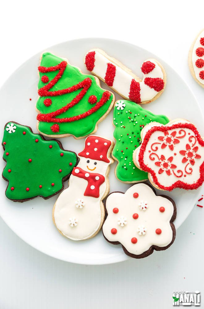 Christmas Sugar Cookies Decorating Ideas
 Christmas Sugar Cookies Cook With Manali