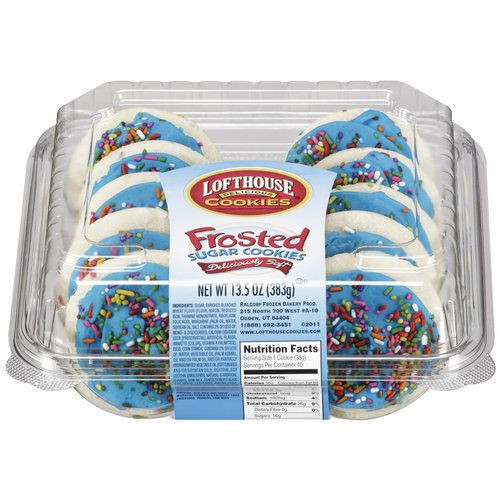 Christmas Sugar Cookies Walmart
 43 best images about Lofthouse Everyday Cookies on