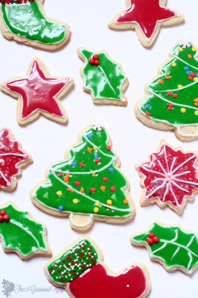 Christmas Sugar Cookies With Royal Icing
 Flooding with Royal Icing for Sugar Cookies Christmas