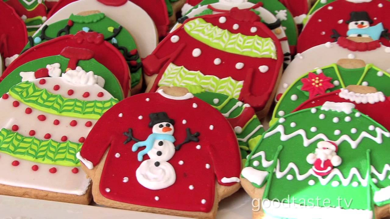 Christmas Sweater Cookies
 GoodTaste "Tacky" Sweater Cookies Rule at Lily s