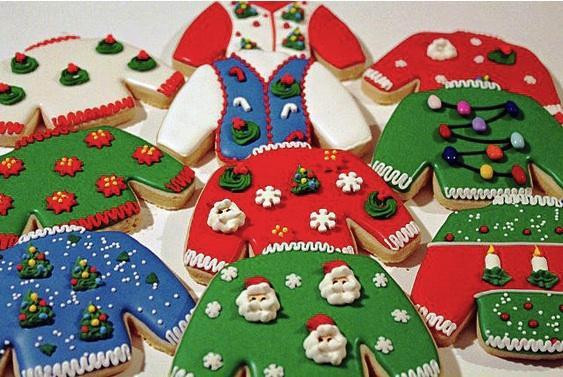 Christmas Sweater Cookies
 Ugly Christmas Sweater Cookie Cutter Cheap Cookie Cutters