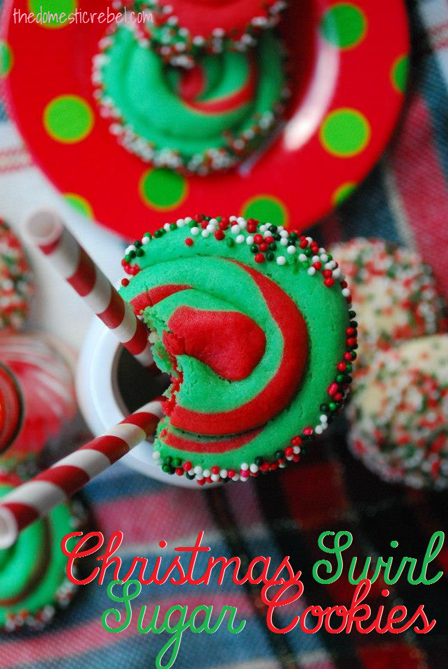 Christmas Swirl Sugar Cookies
 Christmas Swirl Sugar Cookies