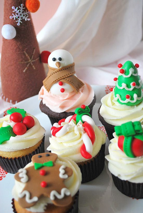 Christmas Themed Cupcakes
 Christmas Decorations Cupcakes Next