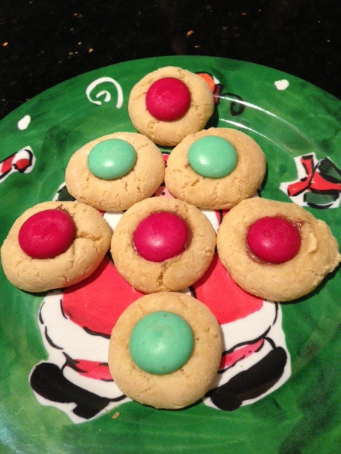 Christmas Thumbprint Cookies
 Christmas Thumbprint Cookies