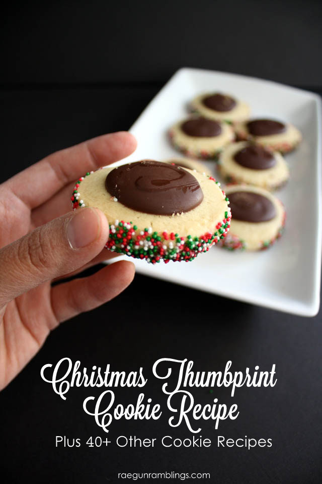 Christmas Thumbprint Cookies
 40 Cookie Exchange Recipes and Christmas Thumbprint