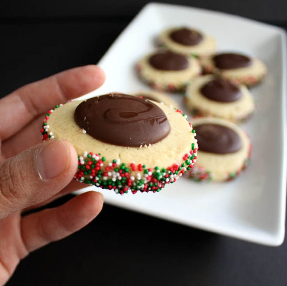 Christmas Thumbprint Cookies Recipe
 40 Cookie Exchange Recipes and Christmas Thumbprint