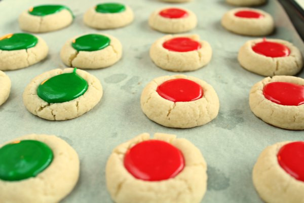 Christmas Thumbprint Cookies Recipe
 Christmas Thumbprint Cookies
