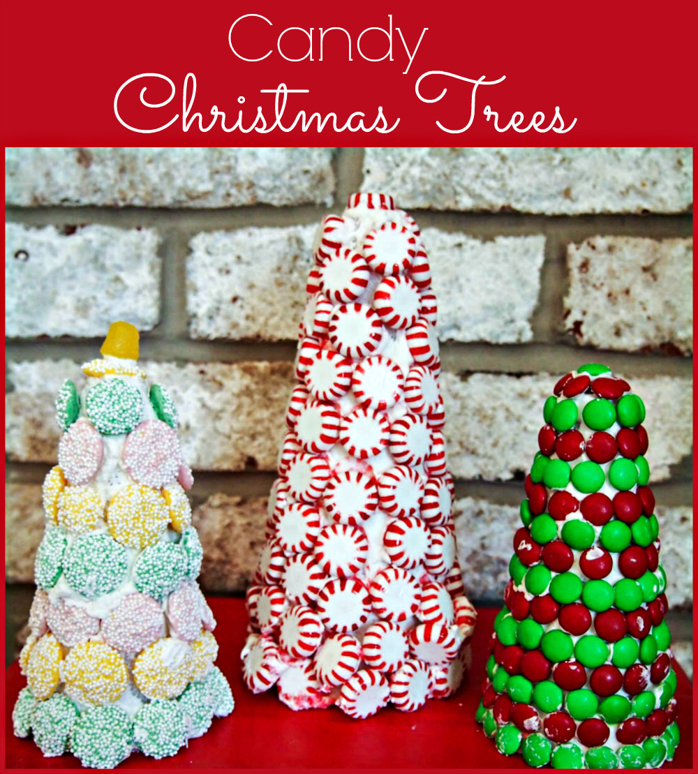 Christmas Tree Candy
 Candy Christmas Trees Upstate Ramblings