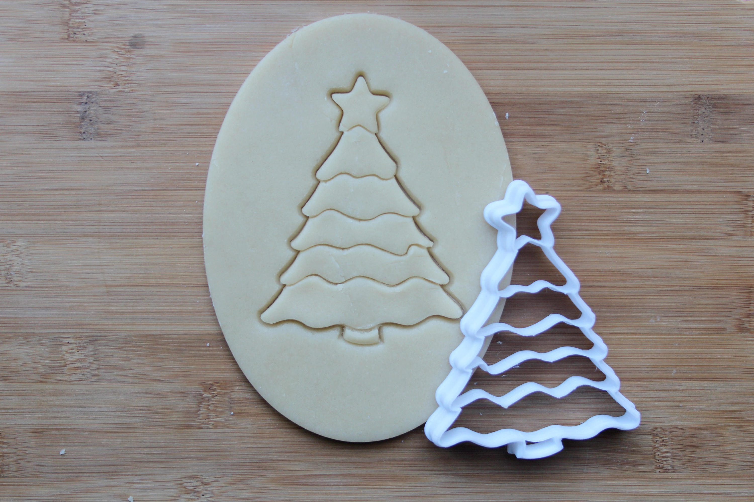 Christmas Tree Cookies Cutter
 Christmas Tree 3D Printed Cookie Cutter Winter Holiday