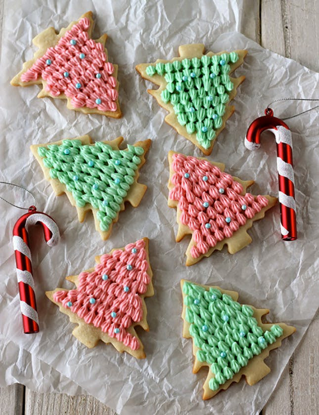 Christmas Tree Cookies Recipe
 25 Creative Christmas Cookie Recipes