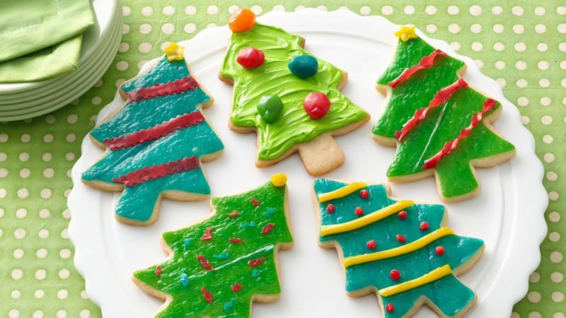 Christmas Tree Cookies Recipe
 Fruity Fun Christmas Tree Cookies Recipe BettyCrocker