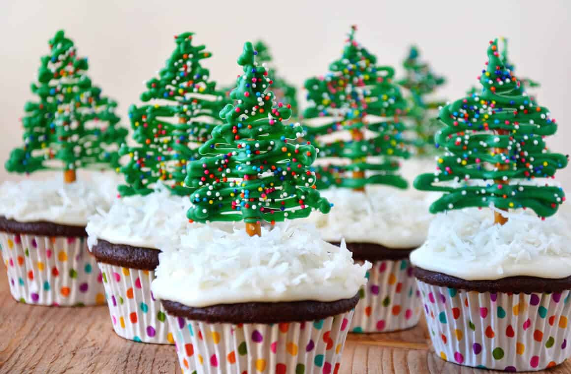 Christmas Tree Cupcakes Cake
 Just a Taste