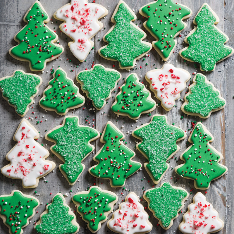 Christmas Tree Cut Out Cookies
 Christmas Tree Cookies Taste of the South
