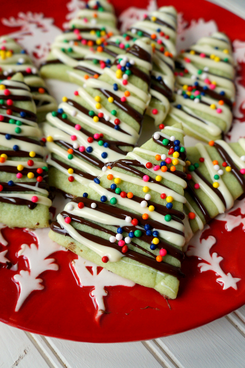 Christmas Tree Cut Out Cookies
 cut out christmas tree cookies