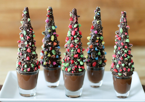 Christmas Tree Desserts
 A Recipe For Aperture Christmas Trees with Chocolate
