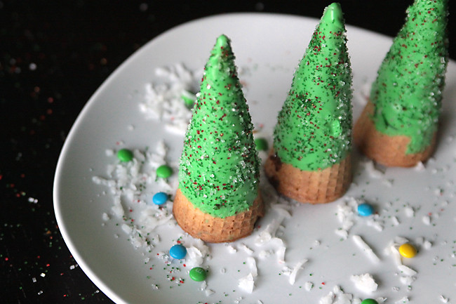 Christmas Tree Desserts
 brownie stuffed Christmas trees & a giveaway It s
