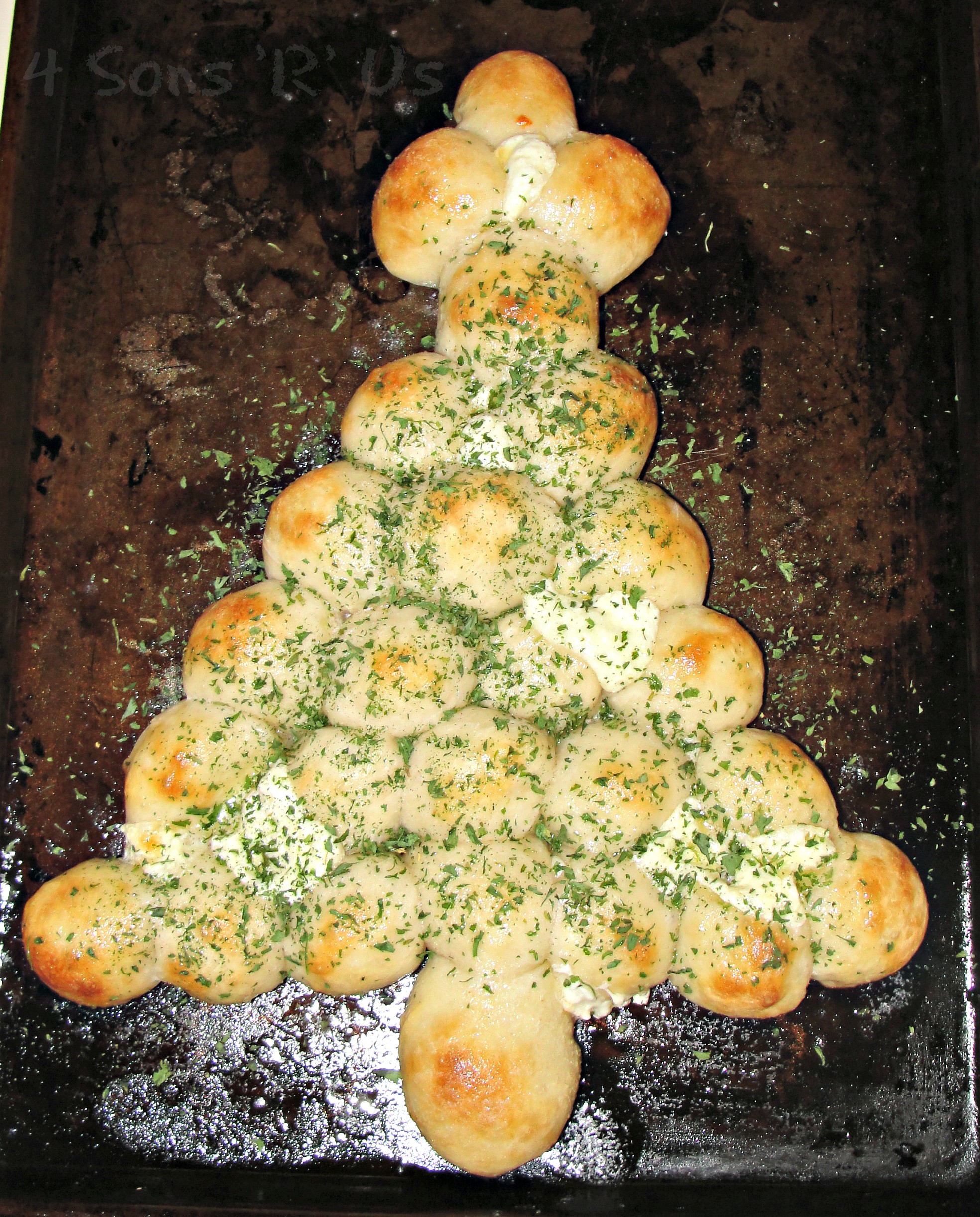 Christmas Tree Pull Apart Bread
 Christmas Tree Pull Apart Bread 4 Sons R Us