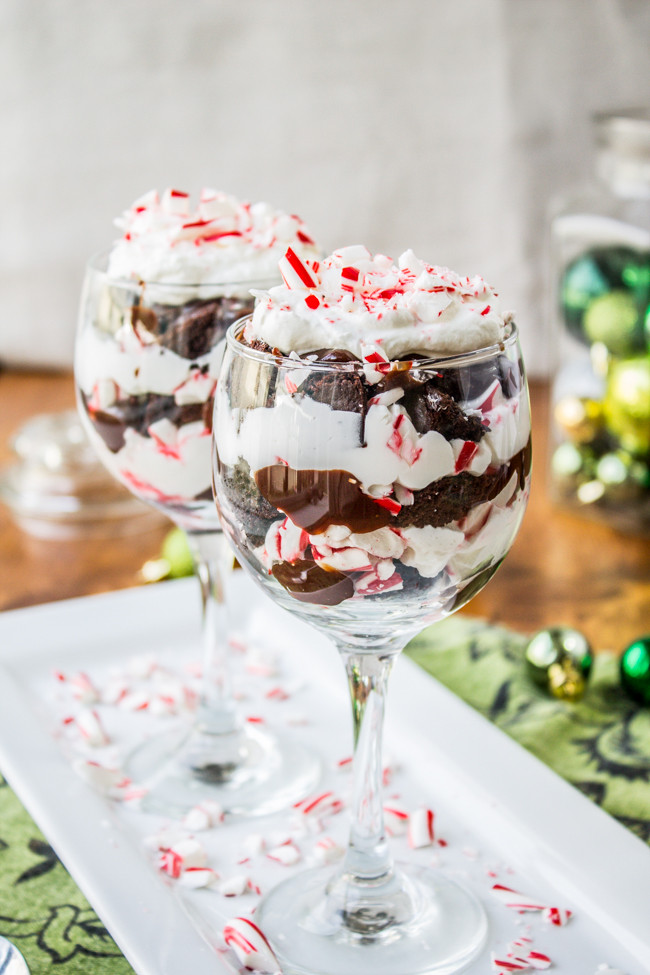 Christmas Trifle Dessert
 Candy Cane Brownie Trifle Recipe Christmas Trifle The